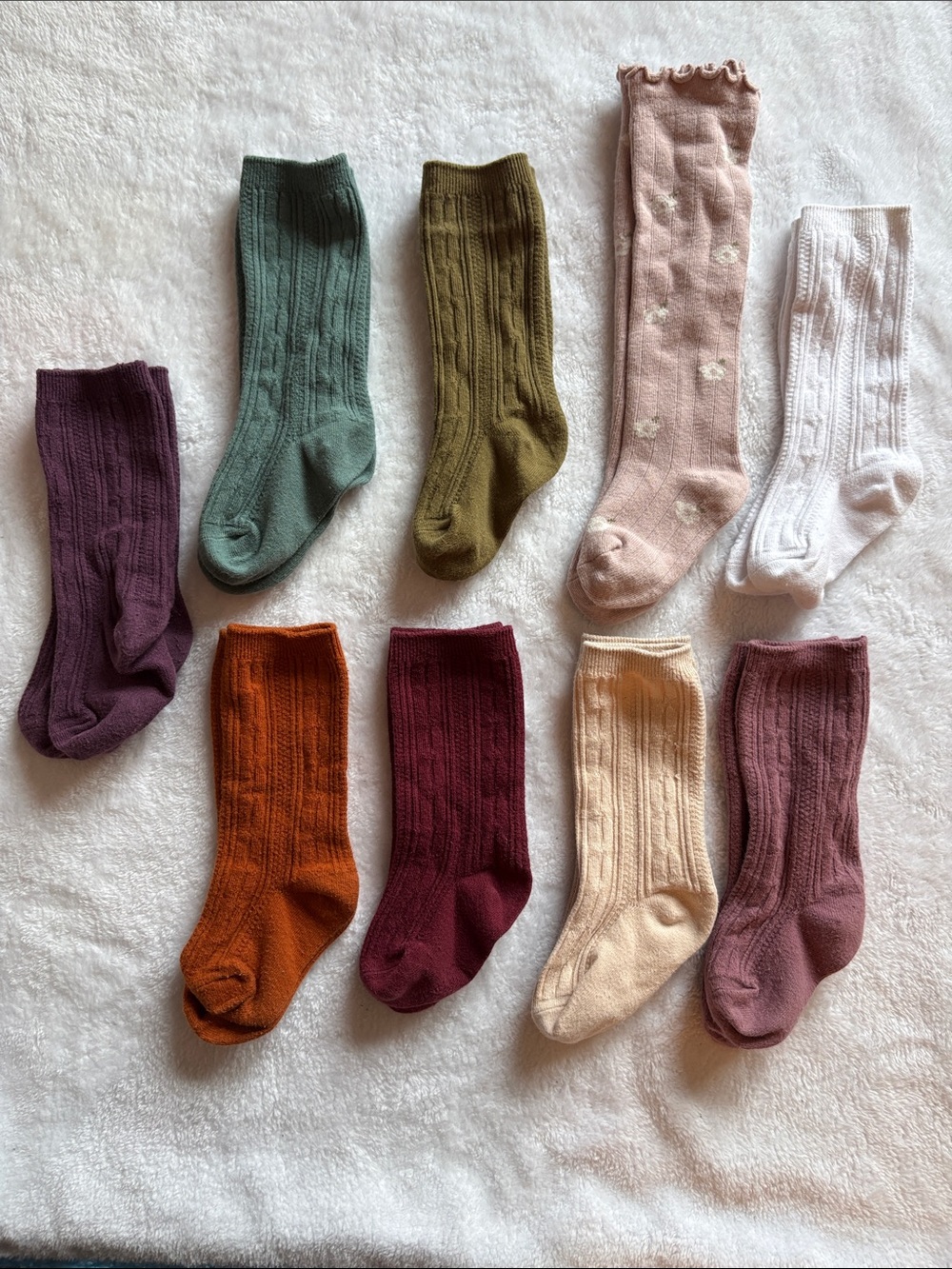 Little stocking Co assorted fall socks 1-3y